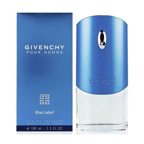 givenchy blue label homme 100 ml eau de toilette|Givenchy pour homme price.